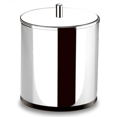 Imagem de Lixeira Brinox Com Tampa Decorline Em Aço Inox - 5,4 L Inox
