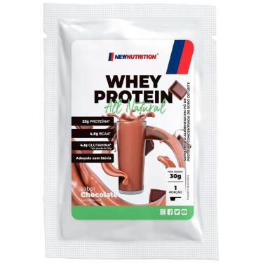 Imagem de Whey Protein All Natural - 1 Sachê 30g Chocolate - NewNutrition-Masculino