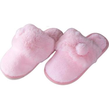 Imagem de Pantufa Lady Peluciada com Pom Pom Due - UseDue, Rosa claro, 37/38