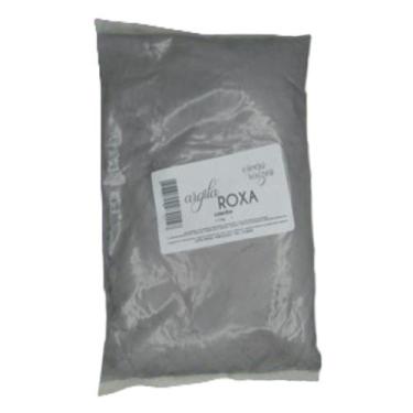 Imagem de Kit Argila Roxa 5Kg 100% Pura Ervas E Raízes