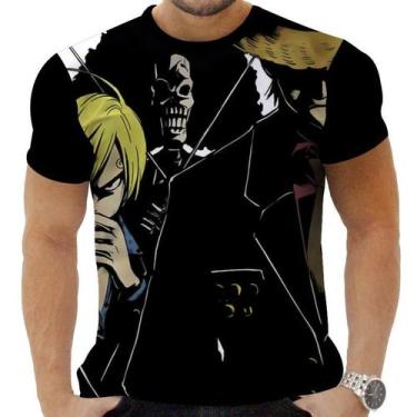 Imagem de Camiseta Camisa Personalizada Anime One Piece Pirata Navio Mar 12 - Ob