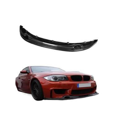 Imagem de Spoiler dianteiro em fibra de carbono E82 compatível com o para-choque M da Série 1 E82 (a partir de 2011).