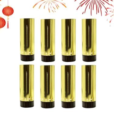 Imagem de Canhões De Confete - Kit Com 8 Peças Para Acessórios De Festa | Materiais Para Decoração Com Confete - Para Celebrações Internas Externas Natal Aniversários Casamentos Ano Novo Formatura