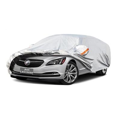 Imagem de GUNHYI Capa de carro de 6 camadas ajuste personalizado Buick Lacrosse (2004-2025) impermeável para todos os climas, proteção UV resistente ao ar livre neve sol chuva (envio do armazém dos EUA, entrega