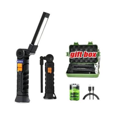 Imagem de Lanterna De Trabalho LED COB Magnética Sem Fio, Lâmpada De Inspeção Po