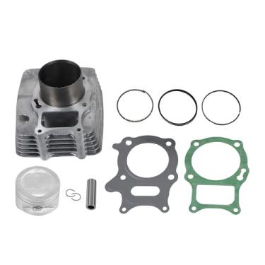 Imagem de INGKAN 12100-HN6-000 Kit de extremidade superior de pistão de cilindro adequado para Honda Recon 250 Sportrax 250 TRX250X 1997-2019 OE 12191-HM8-000 12251-HN6 13111-HB5-000 13111 1-425 -000 13111-422