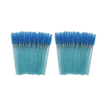 Imagem de Conjunto De 100 Pincéis Descartáveis Para Máscara, Extensão De Cílios 