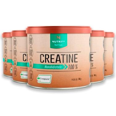 Imagem de Kit 5 Creatina Creapure Nutrify 300g