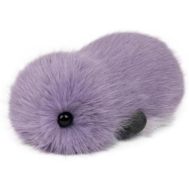 Imagem de Companheiro Interativo de Pelúcia com IA – Animal de Estimação Robótico para Apoio Emocional com Privacidade Garantida, Brinquedos Robóticos para Aliviar a Ansiedade e Proporcionar Conforto (Roxo)