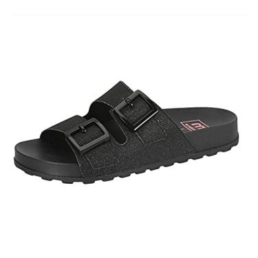 Imagem de Tamanco Feminino Moleca Birken Preto 36