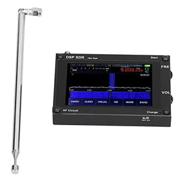 Imagem de WALFRONT Receptor SDR Rádio Sem Fio RTL SDR 3,5 pol. IPS Touch Screen DSP Rádio Com Processador STM32H743 e Soquete de Antena SMA, para Faixa de Frequência de 50 KHz a 2 GHz