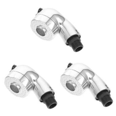 Imagem de AkosOL 2 peças Ducha Baby Pressurize Abs Shampoo, 12X5.5X5.5CMx3pcs, Silverx3pcs