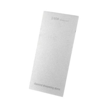 Imagem de Pedra De Afiar Diamantada Com Base Antiderrapante Para Facas De Cozinh