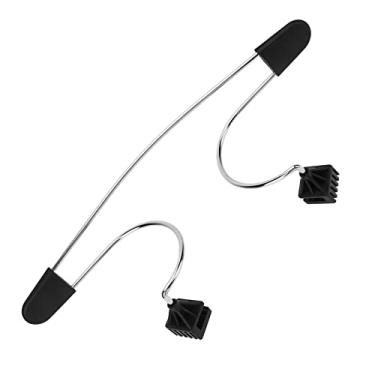 Imagem de Pissente Suporte para Banco Traseiro de Carro, Ganchos Multiuso para Encosto de Cabeça para Roupas Casacos Sacolas de Compras Guarda-Chuvas, Com Construção Em Metal e ABS, Ajuste