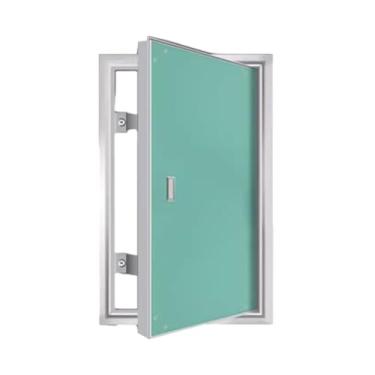 Imagem de Painel de acesso universal ao sótão para drywall - porta de inspeção de incêndio e tampa de manutenção de encanamento, embutido 35 x 80 cm (14 x 32 pol) - durável, fácil instalação, ideal para