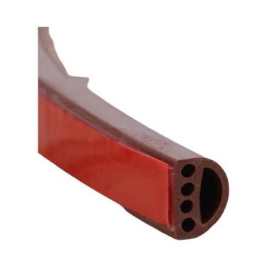 Imagem de Fita De Vedação De Borracha De Silicone Autoadesiva De 6M Para Portas 