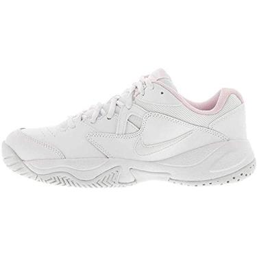 Imagem de Nike Tênis feminino Court Lite 2, Branco/Preto-echo Pink, 7
