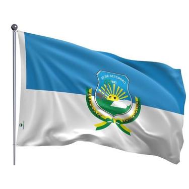 Imagem de Bandeira do Município de Mossoró Uma Face Estampada Tamanho 90x128cm -