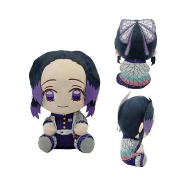 Imagem de Brinquedos De Pelúcia Do Anime Demon Slayer De 20cm, Bonecos Tomioka G