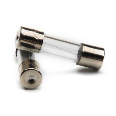 Imagem de 5 Unidades D0 Fusivel Vidro Pequeno Corrente 10A Dimensão 5 X 20Mm Tensão 110V 127V 220V 250V Bivolt Para Disjuntor Es