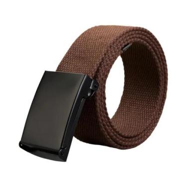 Imagem de Cinto Tático Unissex De 38cm Em Lona, Cinto Casual De Luxo Para Jeans 