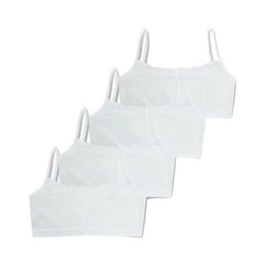 Imagem de Conjunto De Sutiãs De Treino Em Algodão E Spandex Para Meninas Adolesc