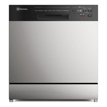 Imagem de Lava Loucas 8 Servicos Inox Lava E Seca 127v - Electrolux