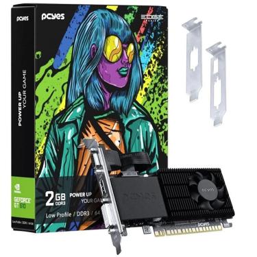 Imagem de Placa de Video Nvidia Geforce GT 610 2GB DDR3 64 BIT Projeto EDGE LOW Profile Single FAN - PPE610DR3LPBR