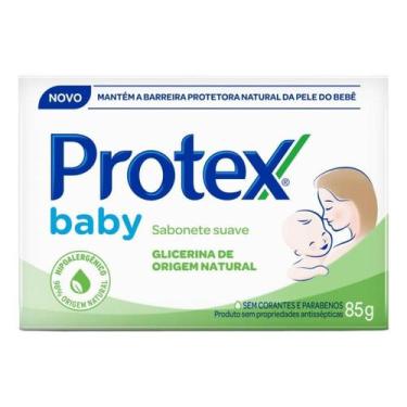 Imagem de Sabonete Em Barra Para Bebê Protex Baby Glicerina Natural 85g