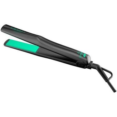 Imagem de Prancha De Cabelo Babosa Ceramic Íon Bivolt - GA.MA Italy, Preto e Ver