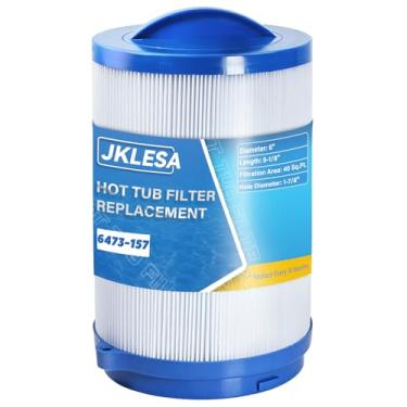 Imagem de Filtro de banheira de hidromassagem 6473-157, substituição de filtro superior de 40 pés quadrados – Compatível com Jacuzzi J-415, J-425, J-465, J-470, J-480, J-495, J-500 Series Spa (2012+), alça