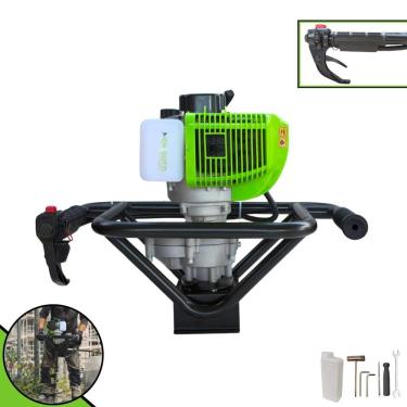 Imagem de Perfurador de Solo MPS52 à Gasolina 2T 52CC 1,8HP Alto Torque e Baixa Vibração Menegotti