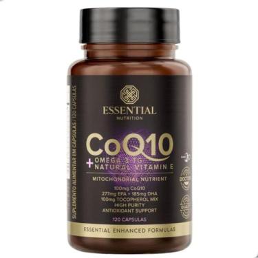 Imagem de CoQ10 + Ômega 3 TG + Natural Vitamin E 120 Capsulas Essential - Essent
