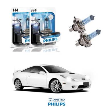 Imagem de Lâmpadas Farol Toyota Celica Philips H4 BlueVision