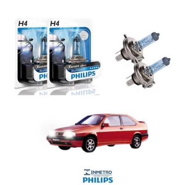 Imagem de Lâmpadas Farol Fiat Tempra Philips H4 BlueVision