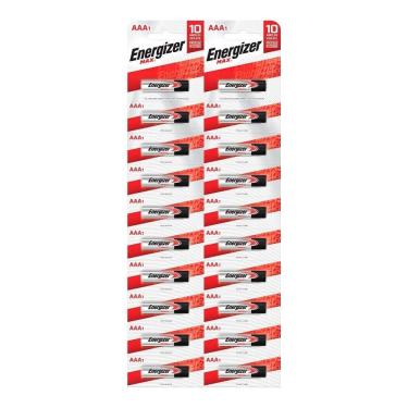 Imagem de Pilha Energizer Alcalina Max AAA Multiblister - Embalagem com 20 Unidades