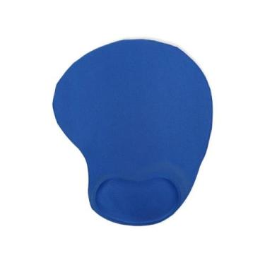 Imagem de Mouse Pad Com Apoio de Punho Ergonômico Suporte - Lumin, Azul