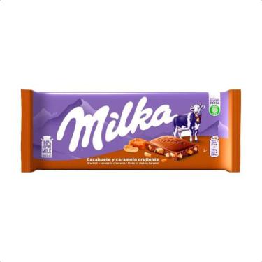 Imagem de Chocolate Peanut Crispy Caramel Milka 90g