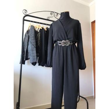 Imagem de Macacão  Preto - tamanho único - Carmel Store Boutique 