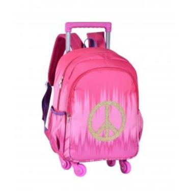 Imagem de Mochila com rodinha clio girls feminina, Pink