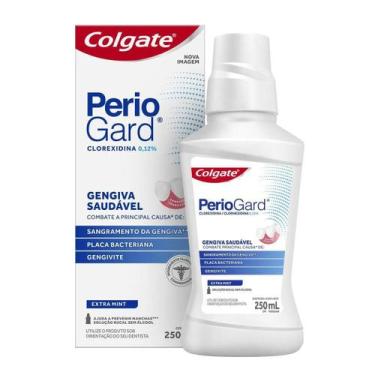 Imagem de Enxaguante Bucal Sem Álcool Colgate Periogard Extra Mint 250ml