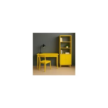 Imagem de Filme Autoadesivo BRW 80mic 45cm X 10 Metros Amarelo com Papel Siliconado
