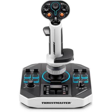 Imagem de Joystick Espacial Thrustmaster Sol-R1 Flightstick cor:branco, branco