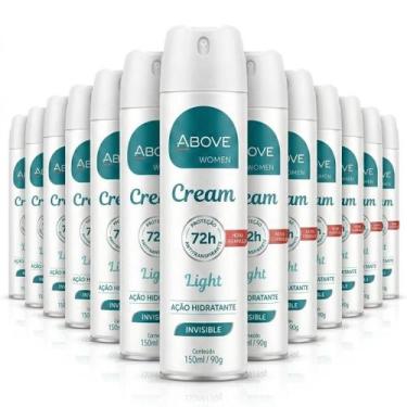 Imagem de Kit com 24un Desodorante Antitranspirante Above Cream Light 72 Horas 1