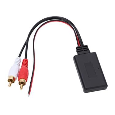 Imagem de Módulo Bluetooth do carro, transmissão DSD sem fio ABS FLAC Suporte Bluetooth AUX IN Adaptador Plug and Play 2 de substituição para para Clarion para reparo