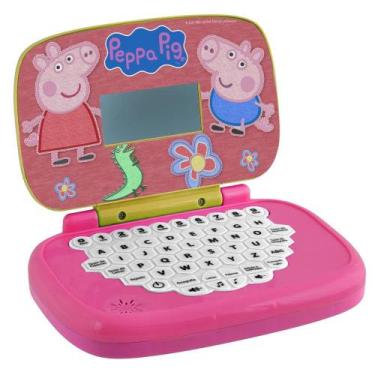 Imagem de Laptop Infantil Bilíngue Peppa Pig -  Candide