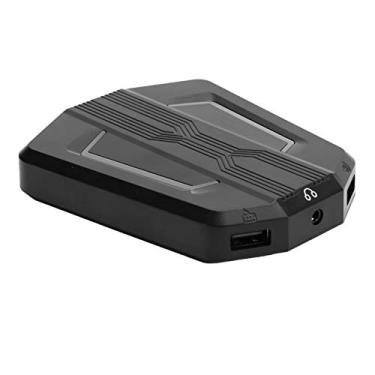 Imagem de Adaptador de mouse para teclado, conversor de adaptador de mouse portátil para PS/para Xbox Game Console Gamepad, suporte a dispositivo de áudio com fio de 3,5 mm