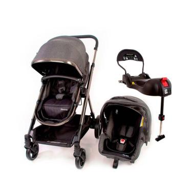 Imagem de Carrinho com Bebê Conforto Discover TS Trio Cinza Safety 1st