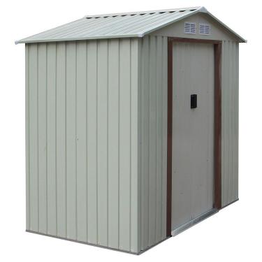 Imagem de Abrigo de Jardim 201x121x190cm Bege e Marrom 