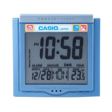 Imagem de Relógio despertador de viagem Casio com termômetro DQ750F-2D